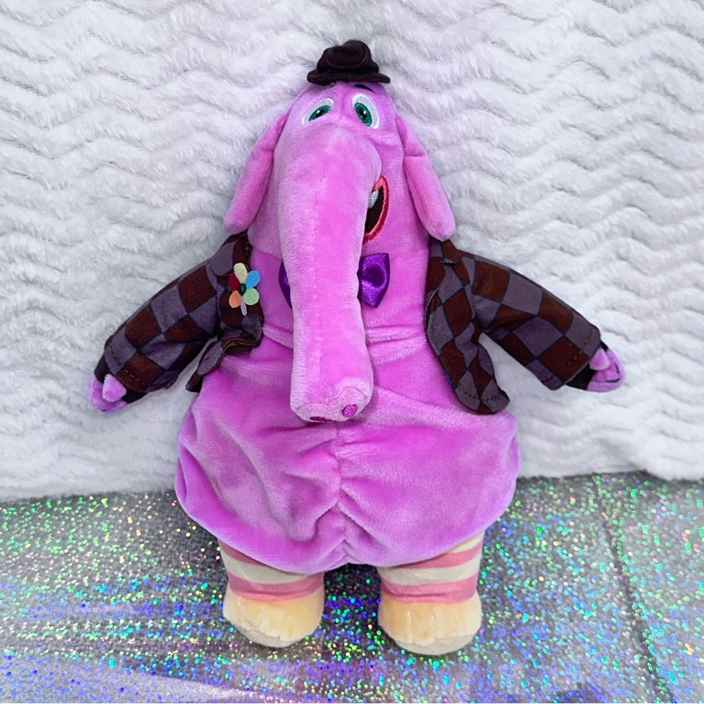 Disney Pixar Inside Out Bing Bong Pink Elephant Plush 12" Stuffed Animal